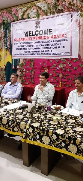 Quarterly Pension Adalat today with the mission to achieve \'Zero Pendency\' Image