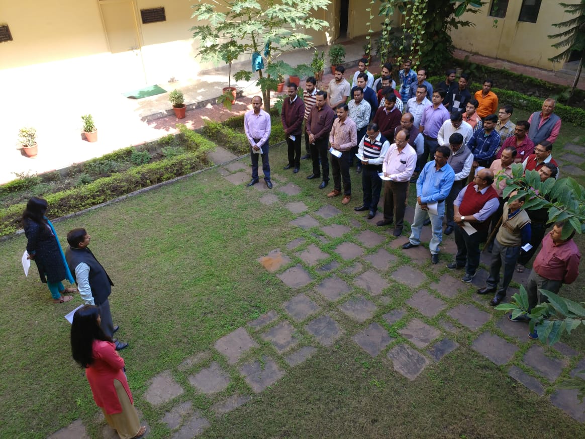 Celebration of Constitution Day at CCA Office, Bhopal on 26.11.2021