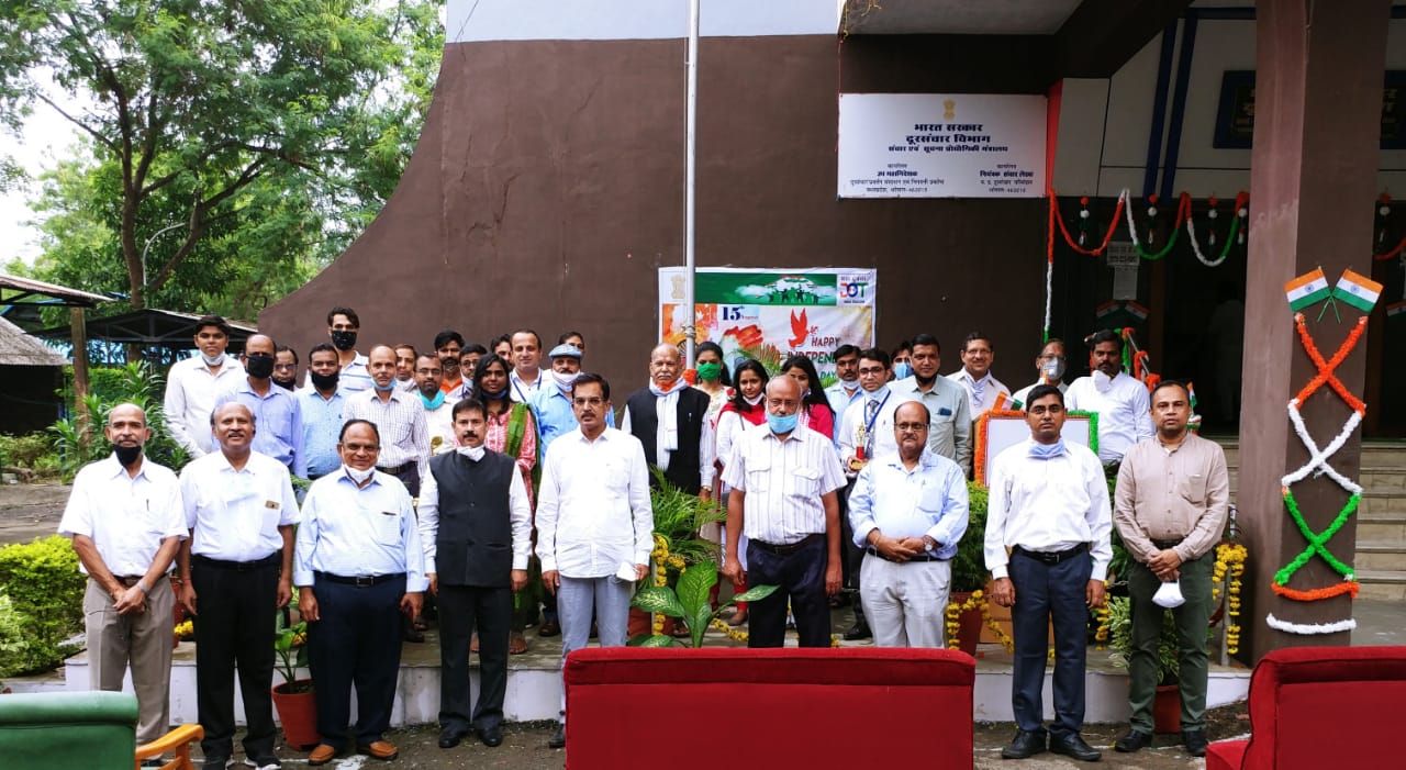 Independence Day 2020 Celebration at CCA Office Bhopal