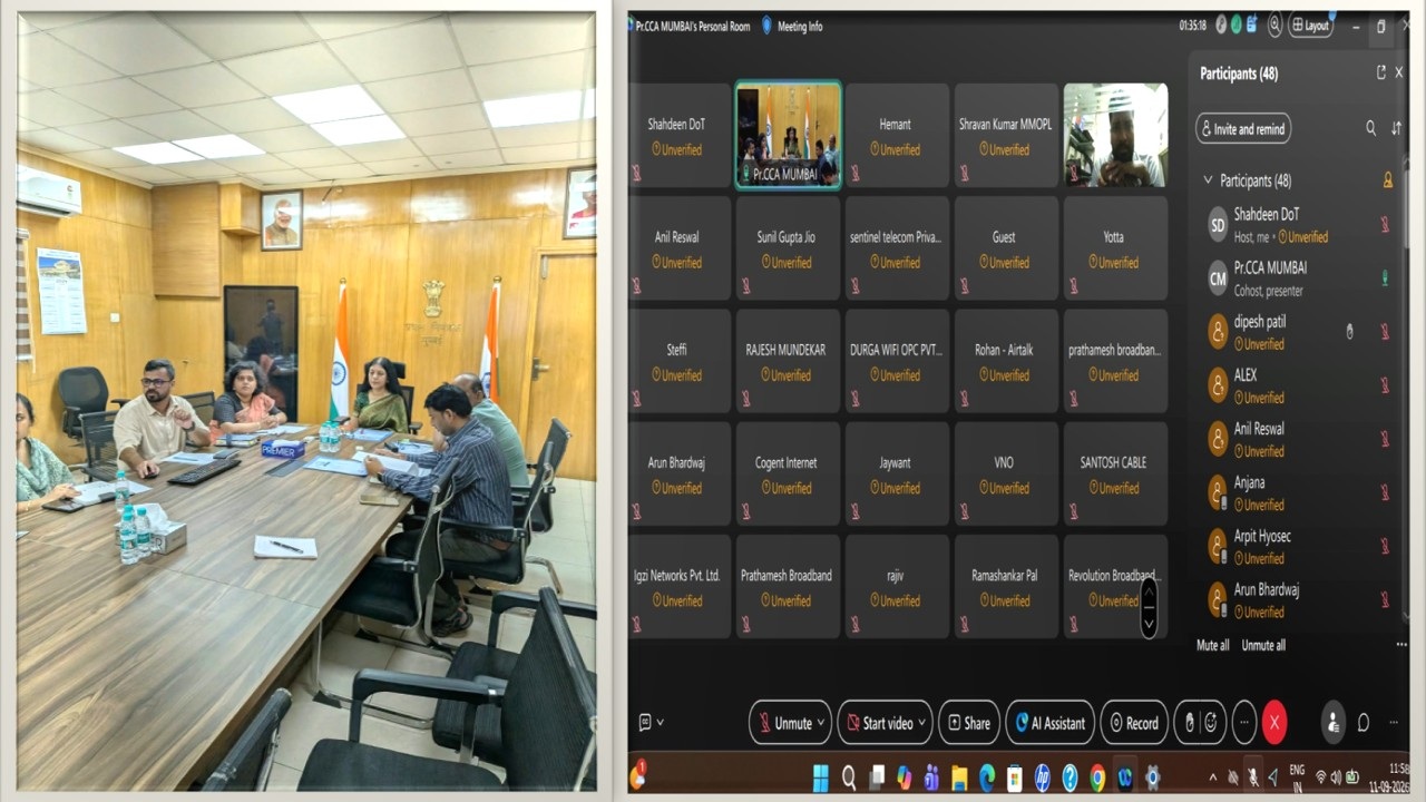 Telecom Outreach Programme Conducted for Q2 of FY 2026-27 on Sept 2026