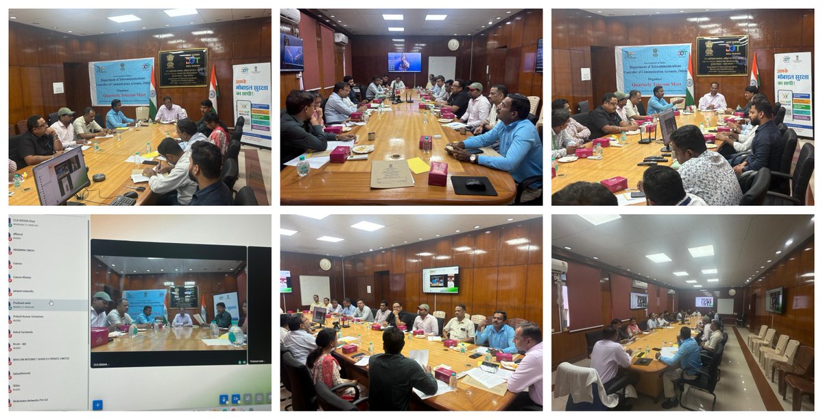Telecom Outreach Program for II quarter 2025-26 was held in hybrid mode with 32 licensees. Discussions covered AGR submission, quarterly dues, BG management, SARAS and other compliance issues.