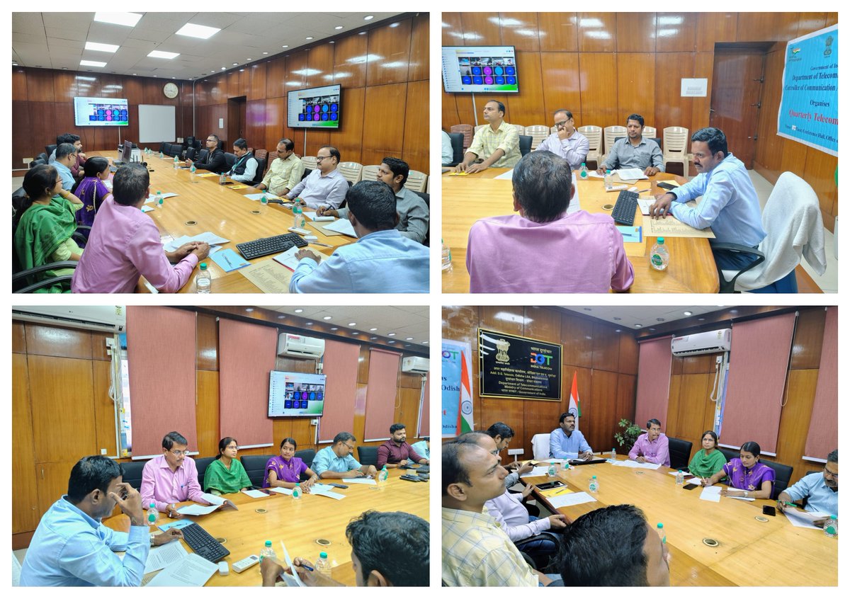 A grievance redressal meeting saw active participation from TSPs and ISPs. Grievances were resolved, and licensees were briefed on SARAS and reminded to submit audited AGR statements for FY 2024–25.