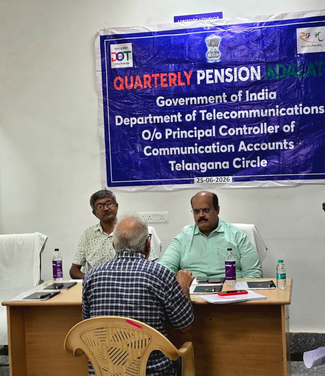 1st Quarterly Pension Adalat organised on 25.06.2026
