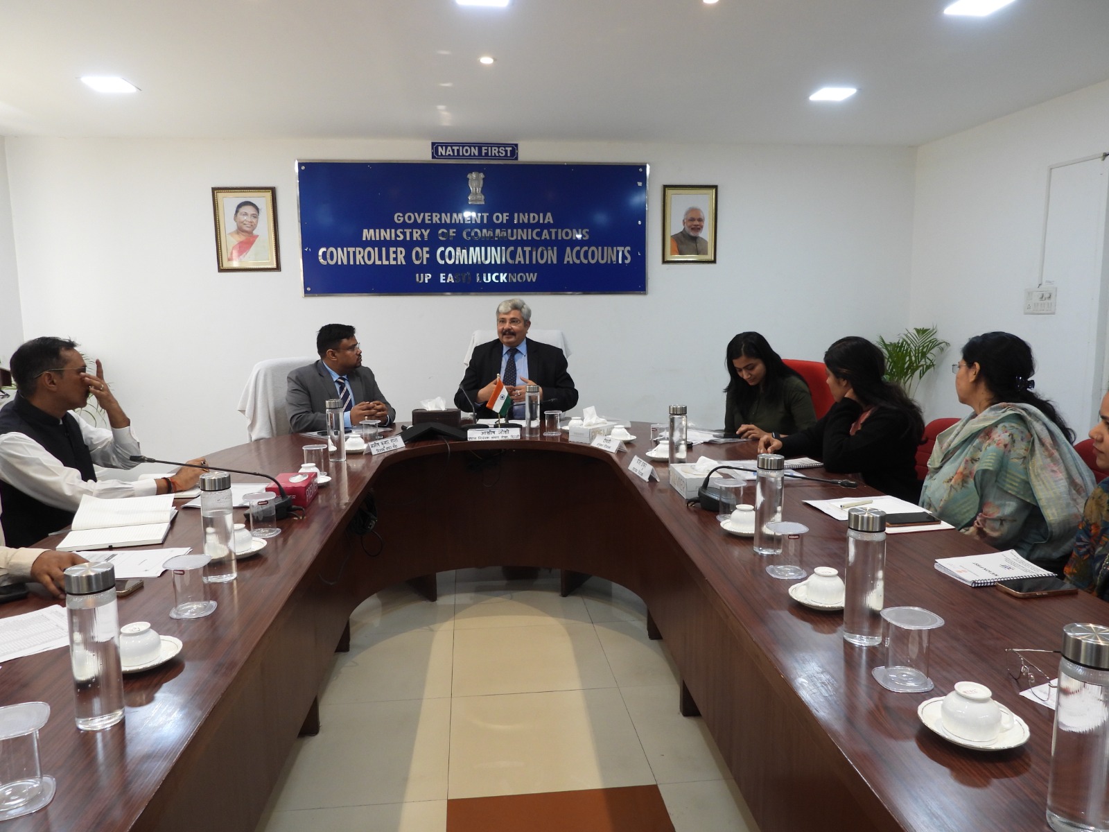 Sh. Ashish Joshi visit to CCA, UP(E) lucknow