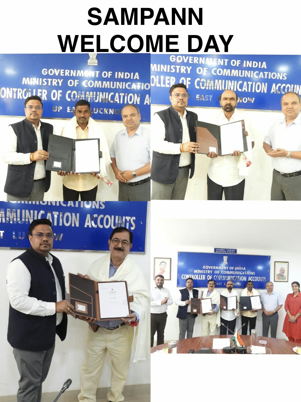 Sampann Welcome Day initiative launched under the vision of Sh. Ajay Kumar, Pr. CCA on Sept 06, 2026