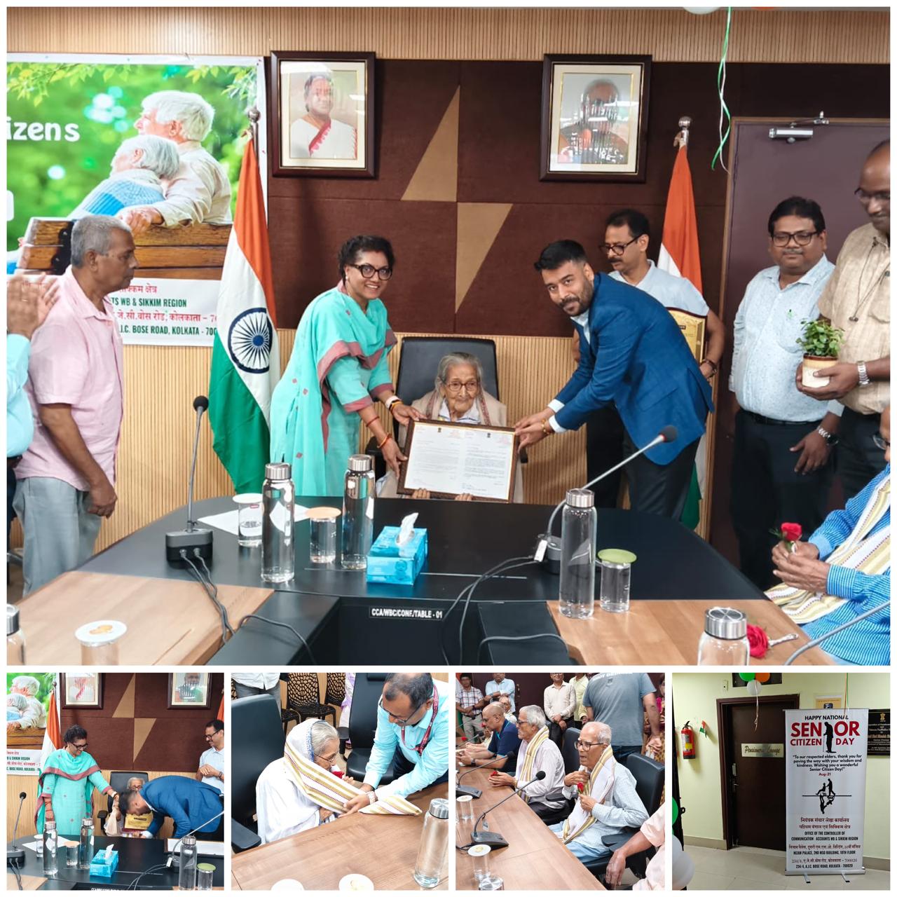 Celebration of Senior Citizen, day on 21.08.2026