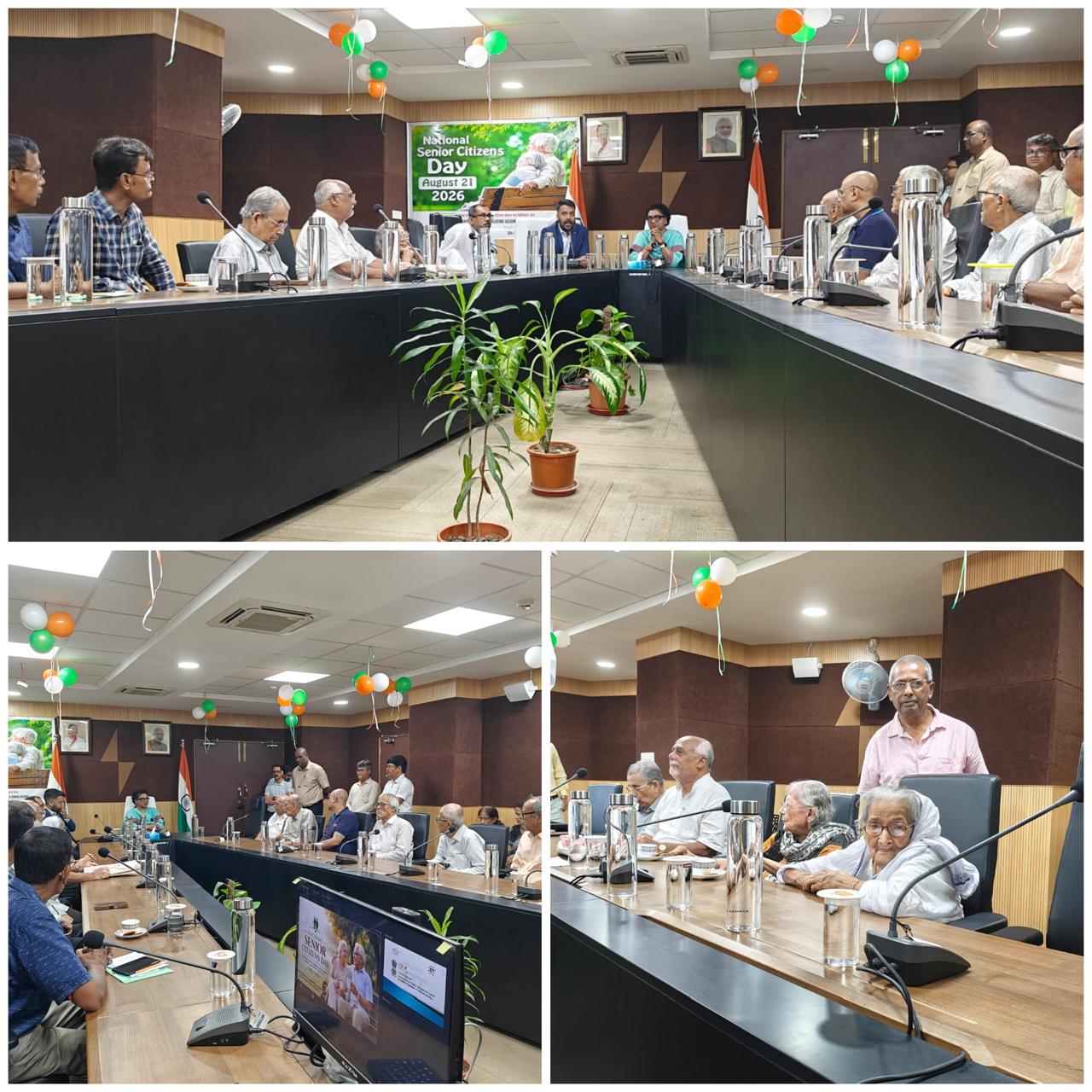 Celebration of Senior Citizen, day on 21.08.2026